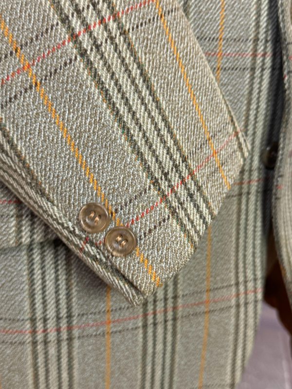 Vintage Tweed Hacking Jacket by Bladen 40R /102cm Chest (BLTY40) - Image 4