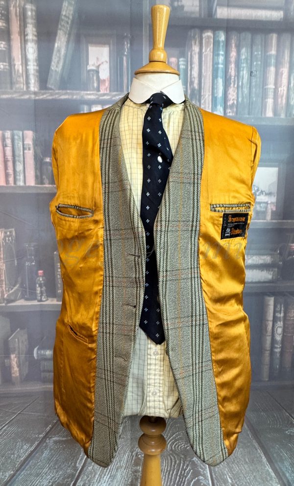 Vintage Tweed Hacking Jacket by Bladen 40R /102cm Chest (BLTY40) - Image 6