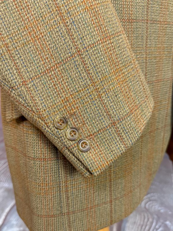 Vintage Tweed Hacking Jacket by Bladen for Carey Gunmakers Ledbury44R /112cm Chest (CAR44) - Image 4