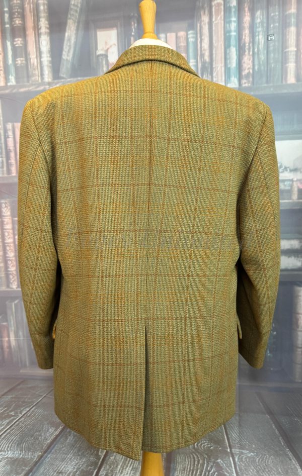 Vintage Tweed Hacking Jacket by Bladen for Carey Gunmakers Ledbury44R /112cm Chest (CAR44) - Image 5