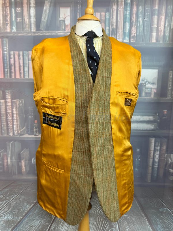 Vintage Tweed Hacking Jacket by Bladen for Carey Gunmakers Ledbury44R /112cm Chest (CAR44) - Image 7