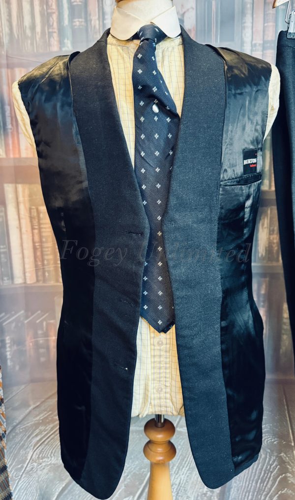 Vintage 3 Piece Burtons Heavyweight Suit Dated 1959.  38C/30W/32L (PKB59) - Image 12