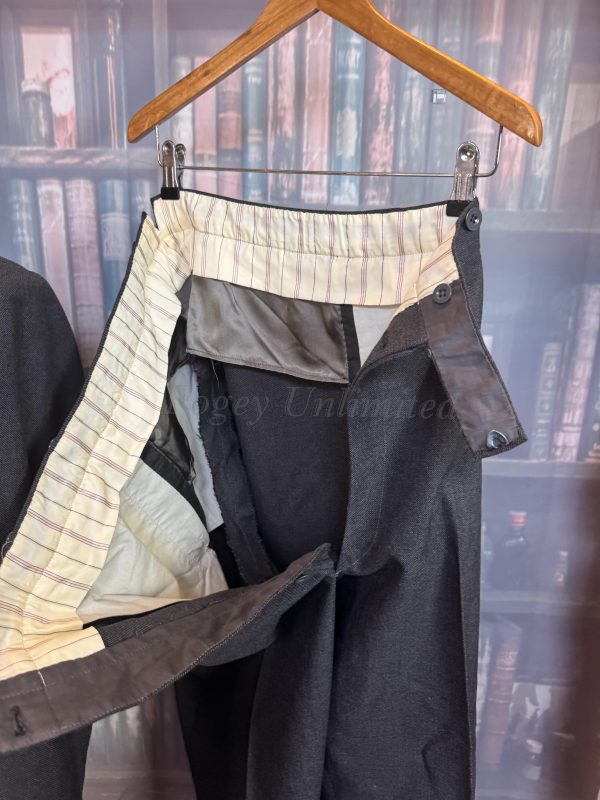 Vintage 3 Piece Bespoke Heavyweight Suit Dated 1960. Jothams Cardiff 38C/35W/31.5L (PKJTH) - Image 10