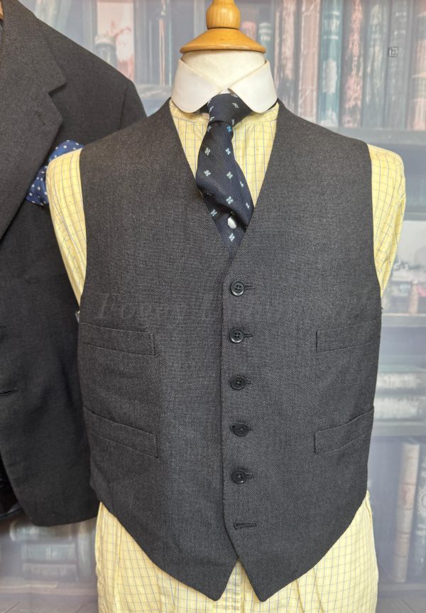 Vintage 3 Piece Bespoke Heavyweight Suit Dated 1960. Jothams Cardiff 38C/35W/31.5L (PKJTH) - Image 12