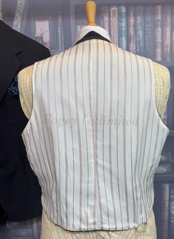 Vintage 3 Piece Bespoke Heavyweight Suit Dated 1960. Jothams Cardiff 38C/35W/31.5L (PKJTH) - Image 16