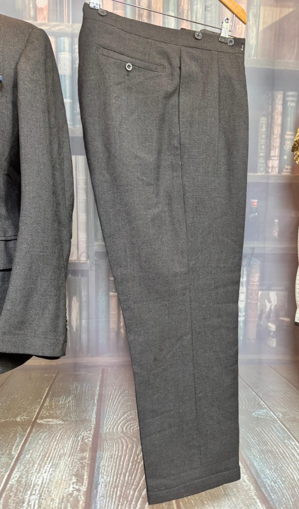 Vintage 3 Piece Bespoke Heavyweight Suit Dated 1960. Jothams Cardiff 38C/35W/31.5L (PKJTH) - Image 4