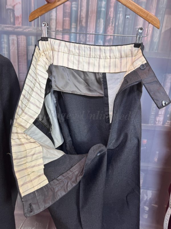 Vintage 3 Piece Bespoke Heavyweight Suit Dated 1960. Jothams Cardiff 38C/35W/31.5L (PKJTH) - Image 7
