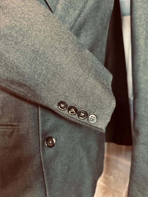 Vintage Squires 3 Piece Double Breasted Suit.  38C/34W/30.5L (PKSQ38) - Image 4