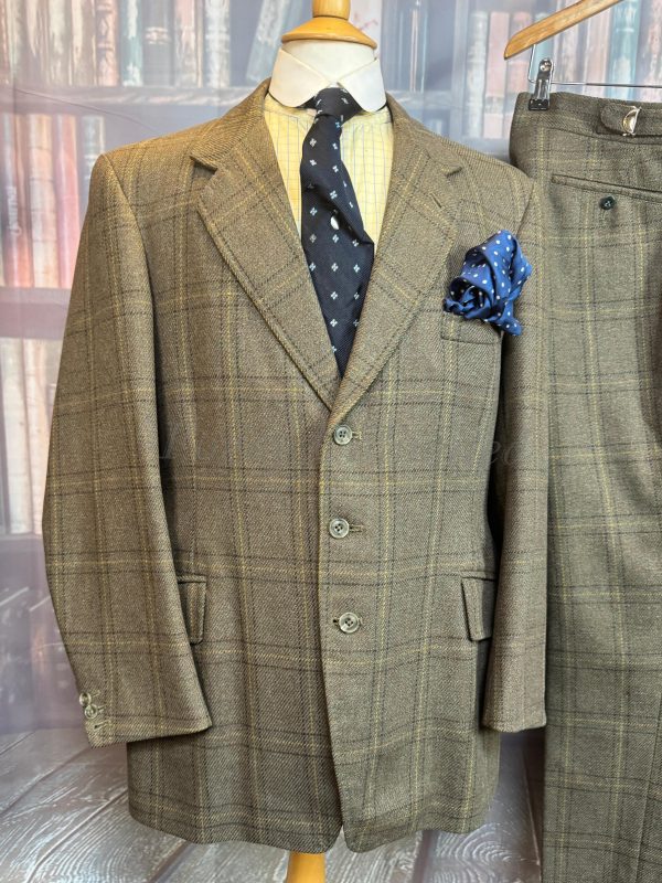 Super Heavyweight 2 Piece Tweed Suit Chest 42"/107cm. Waist 35"/89cm Leg 30"/76cm (KEL42G) - Image 3