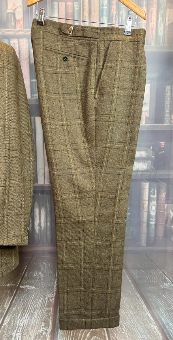Super Heavyweight 2 Piece Tweed Suit Chest 42"/107cm. Waist 35"/89cm Leg 30"/76cm (KEL42G) - Image 8