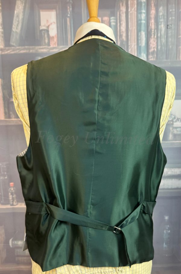 Pakeman Catto Carter Dove Grey Linen Waistcoat/Vest Morning Dress Formal Attire 42"/107cm chest (Ref:WCSA) NWT - Image 3