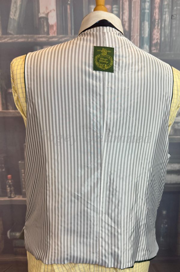 Pakeman Catto Carter Dove Grey Linen Waistcoat/Vest Morning Dress Formal Attire 42"/107cm chest (Ref:WCSA) NWT - Image 6