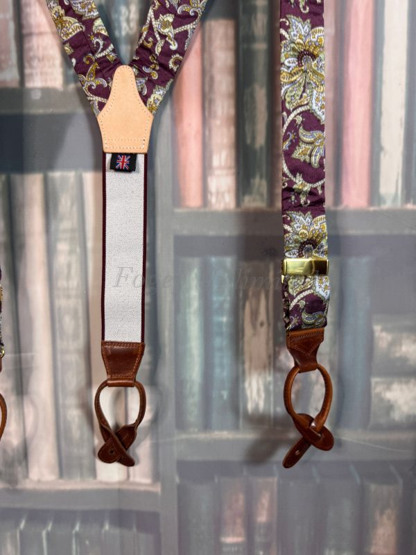 Unique and Rare Albert Thurston Braces (Suspenders) Not standard production items (ATHF28) - Image 4