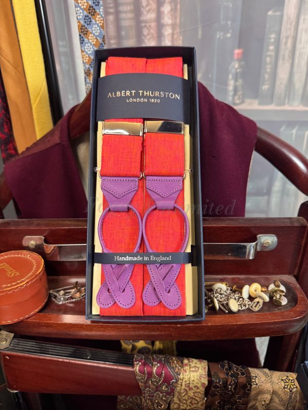 Unique and Rare Albert Thurston Braces (Suspenders) Not standard production items (ATHF1)