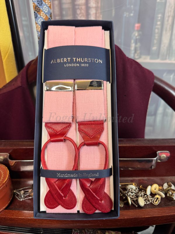 Unique and Rare Albert Thurston Braces (Suspenders) Not standard production items (ATHF2)