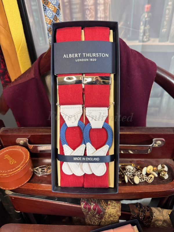 Unique and Rare Albert Thurston Braces (Suspenders) Not standard production items (ATHF4)