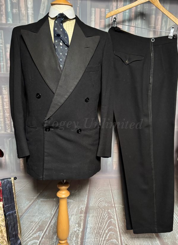 Vintage 3 Piece Tuxedo Dinner Suit  38C/34W/31L (DSCH38) - Image 5