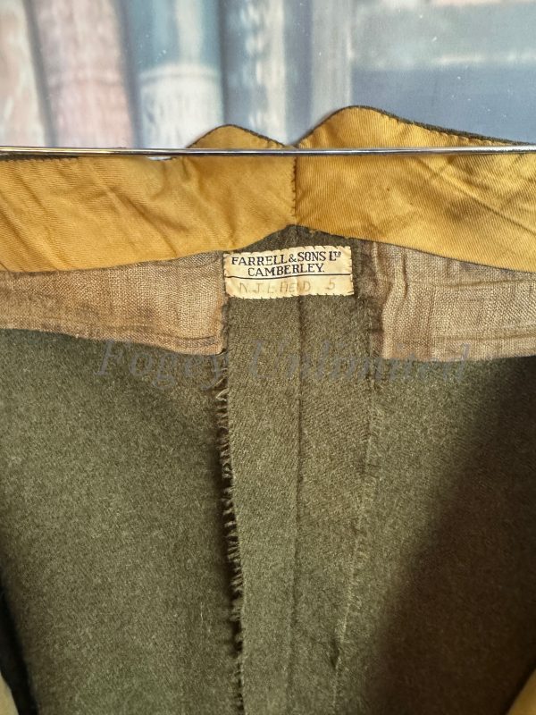 Vintage Green Military Motorcycle Breeches Jodhpurs. Heavyweight W32"/81cm (Ref:FAR32) - Image 14