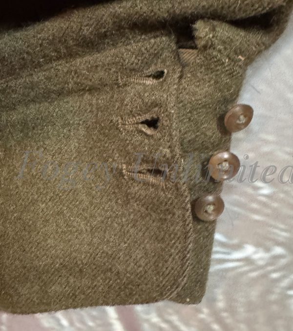 Vintage Green Military Motorcycle Breeches Jodhpurs. Heavyweight W32"/81cm (Ref:FAR32) - Image 8