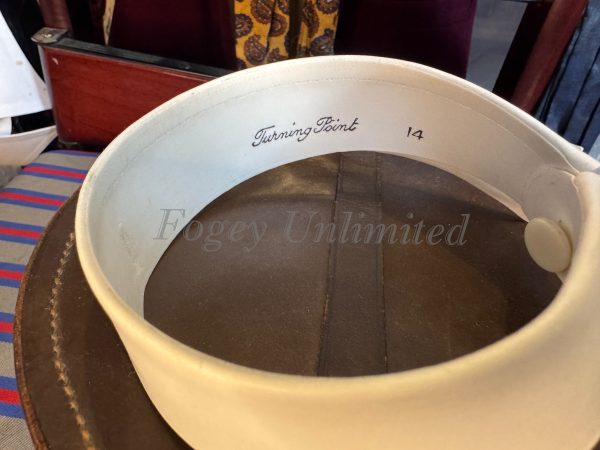 Brand New Old Store stock Starched Stiff Detachable Collar. Style Turning Point . Size 14" - Image 5