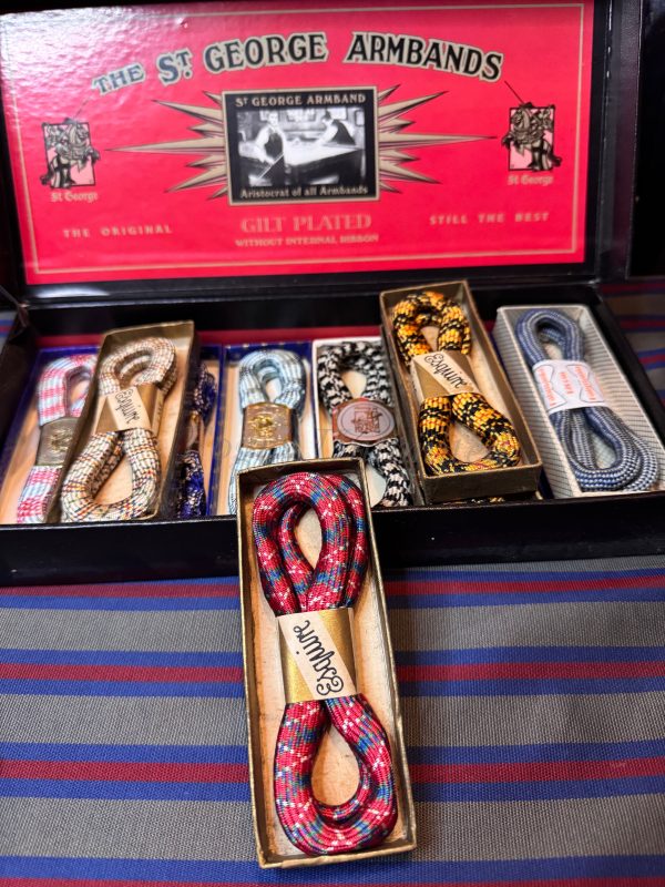Vintage St George Eton Elasticated ARMBANDS /Garters for your shirt sleeves - Image 13