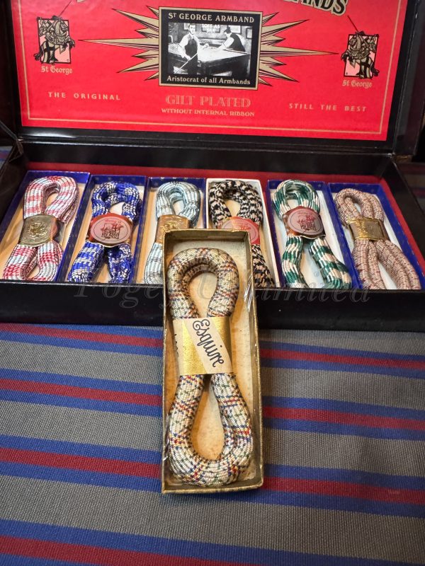 Vintage St George Eton Elasticated ARMBANDS /Garters for your shirt sleeves - Image 10