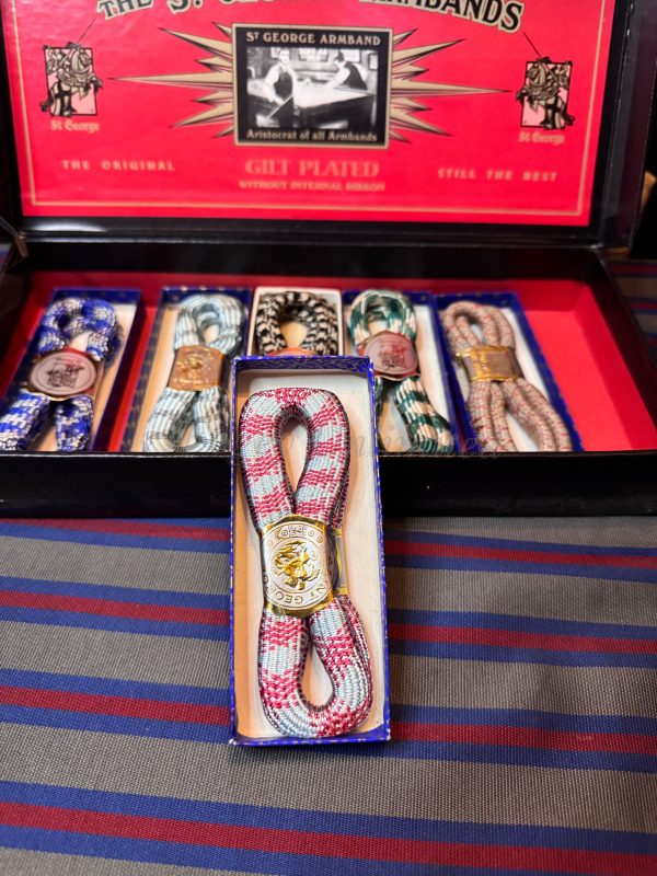 Vintage St George Eton Elasticated ARMBANDS /Garters for your shirt sleeves - Image 9