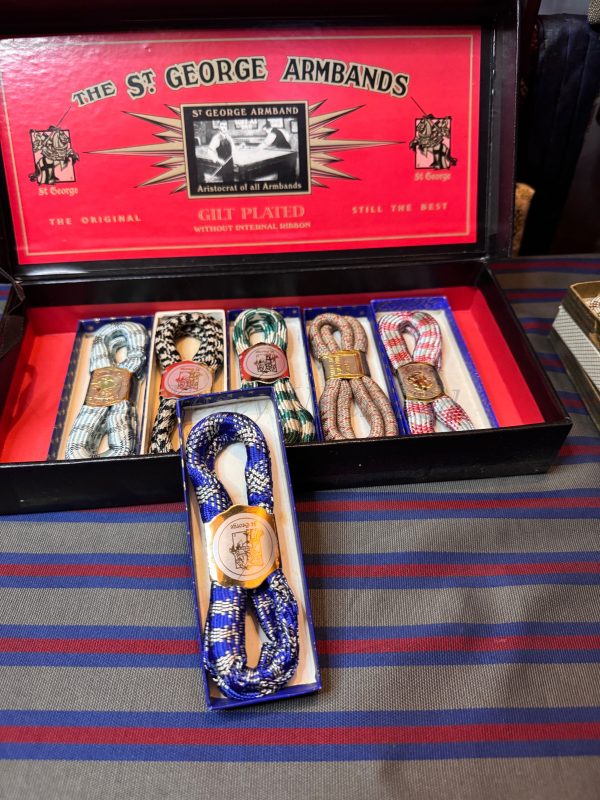 Vintage St George Eton Elasticated ARMBANDS /Garters for your shirt sleeves - Image 8