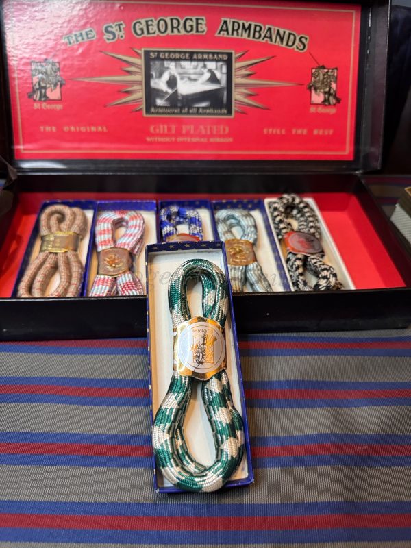 Vintage St George Eton Elasticated ARMBANDS /Garters for your shirt sleeves - Image 5