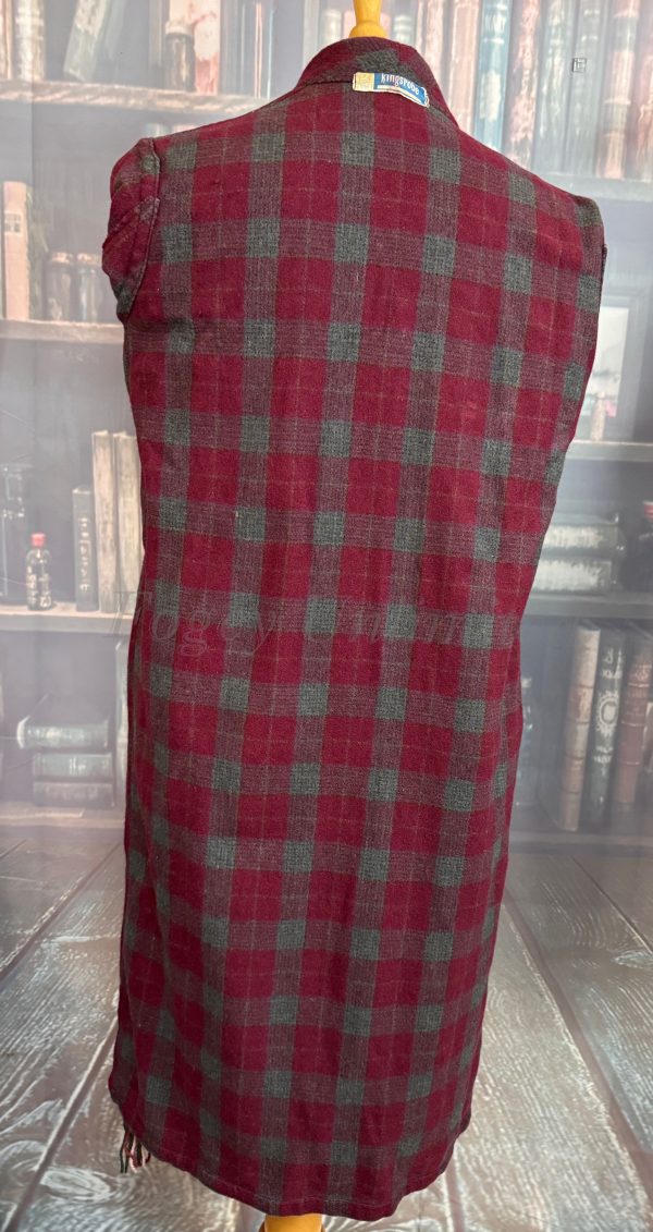 Wonderful Vintage Dressing Gown. Wool. Size Medium 38-40"Chest (Ref:KING) - Image 8