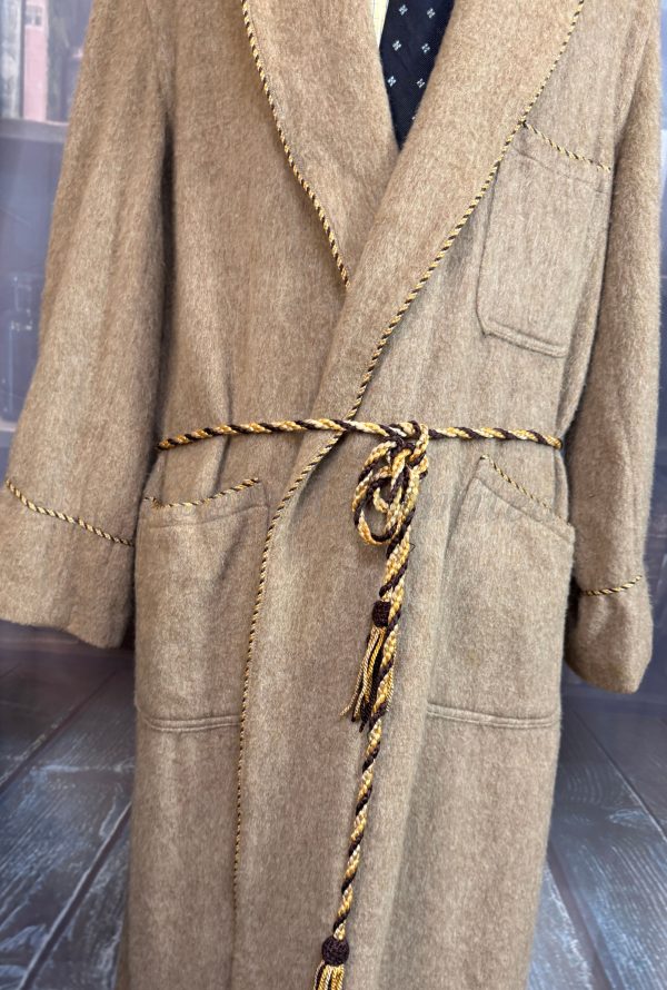 Wonderful Vintage Dressing Gown. Wool. Size  X Large 42-44"Chest (Ref:CRE) - Image 5