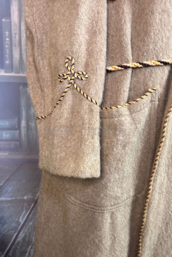 Wonderful Vintage Dressing Gown. Wool. Size  X Large 42-44"Chest (Ref:CRE) - Image 6