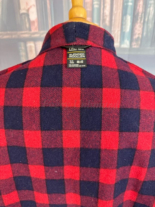 Wonderful Vintage Dressing Gown. Wool Mix. Size Large 40-42"Chest (Ref:DGBM) - Image 2