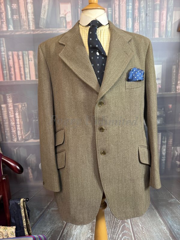 Vintage Windsors of Exeter Heavyweight Tweed GamekeeperJacket 44"R /112cm Chest (WIN44)