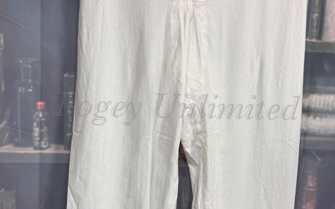 Ultra Rare New Old Store Stock Ankle length Cotton Summer Underpants. Waist 32″/81cm (Ref:LJBL32)