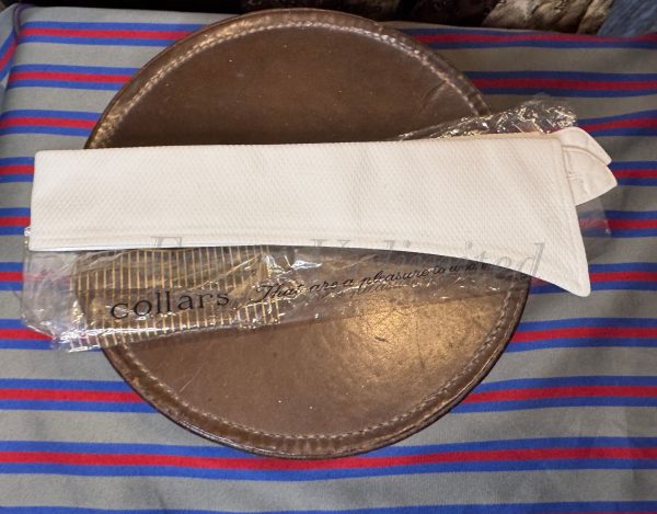 Vintage Marcella/Pique Detachable Collar for your Collarband Formal Evening shirt. Many sizes and styles available - Image 6