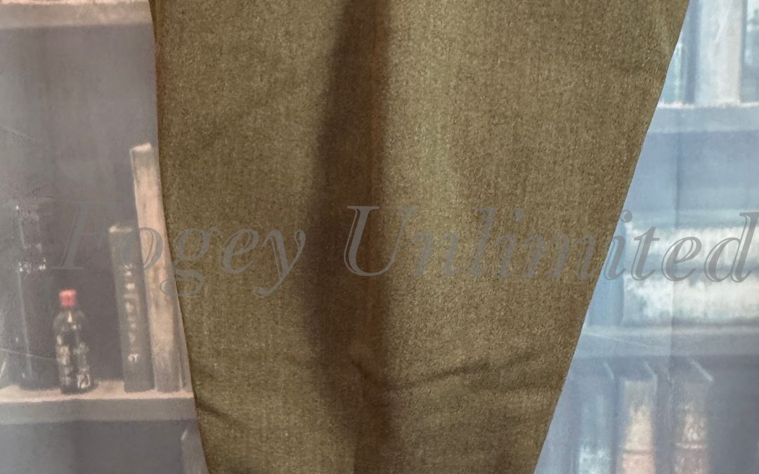 Vintage Green Military Motorcycle Breeches Jodhpurs. Heavyweight W34″/86cm (Ref:HM34)