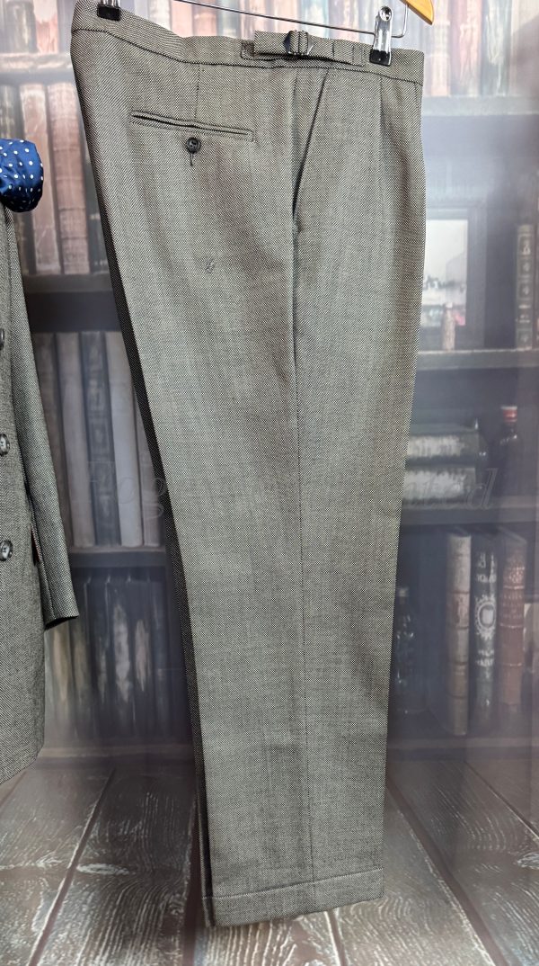 Double Breasted Birdseye Cloth 2 Piece Suit 40C/34W/29L (GR402) - Image 15