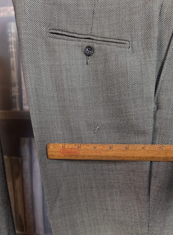 Double Breasted Birdseye Cloth 2 Piece Suit 40C/34W/29L (GR402) - Image 18
