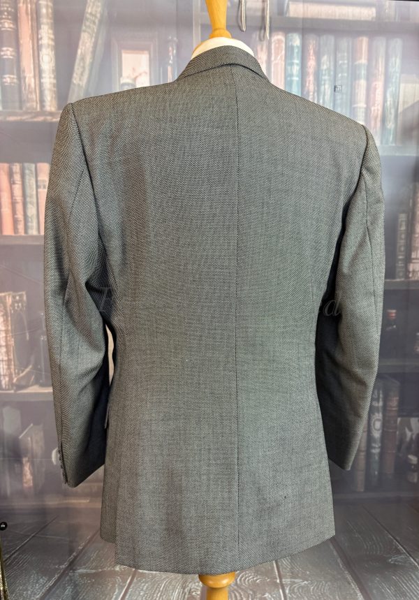 Double Breasted Birdseye Cloth 2 Piece Suit 40C/34W/29L (GR402) - Image 5