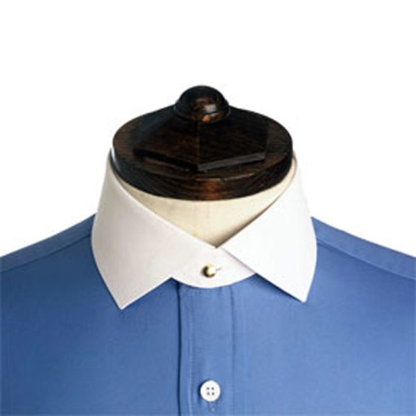 Albany Stiff Detachable Starched Collar to attach to your collarband shirt
