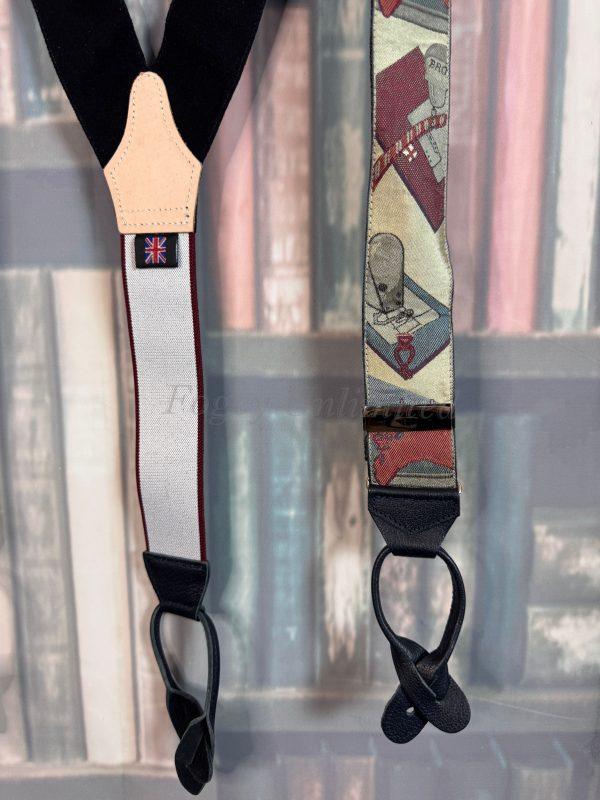 Unique and Rare Albert Thurston Braces (Suspenders) Not standard production items (ATCH15) - Image 3
