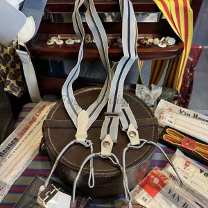 Vintage Button end Braces/Suspenders. Various Styles and Colours. (Ref:DR1a)