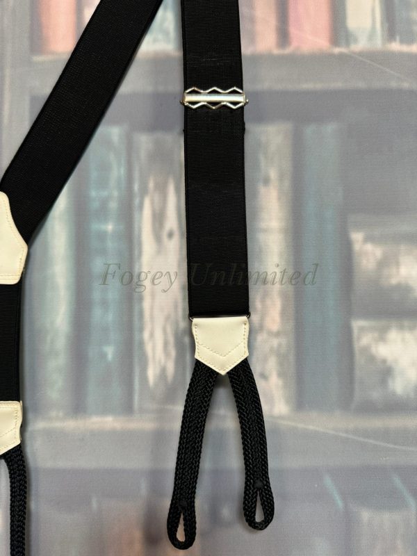Vintage Button end Braces/Suspenders. Various Styles and Colours. (Ref:DR1a) - Image 4