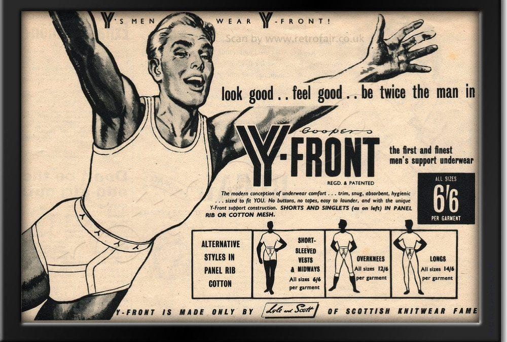 Vintage New Old store stock Gentlemans Underwear. Briefs Y-Fronts . Unworn. Various Styles and sizes (Ref:BF1)