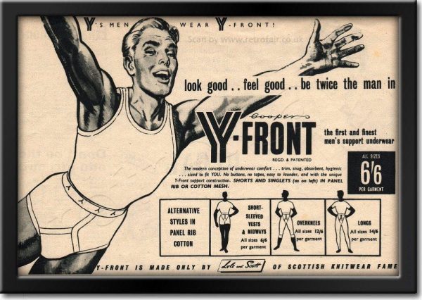 Vintage New Old store stock Gentlemans Underwear. Briefs Y-Fronts . Unworn. Various Styles and sizes (Ref:BF1)