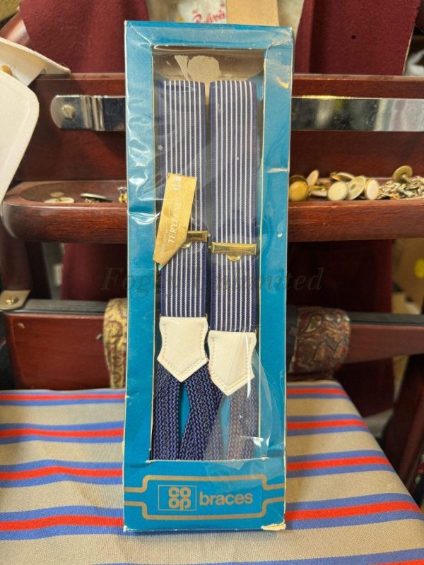 Vintage Button end Braces/Suspenders. Various Styles and Colours. (Ref:DR3a) - Image 9
