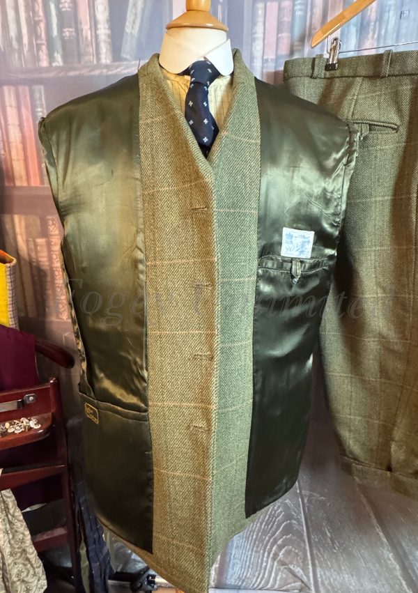 Vintage PJ Haggart Heavyweight Tweed Norfolk Shooting Suit/Breeks/plus Fours 46c/42w (TPL46) - Image 9