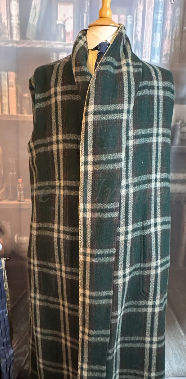 Wonderful Vintage Dressing Gown. Wool. Size Large 40-42"Chest (Ref:GREN42) - Image 10