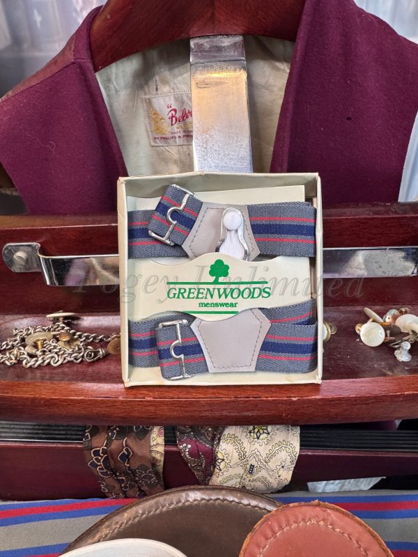 Vintage Old store stock Sock Suspenders/Garters. Perfectly supported socks! Various Styles and Colours.(Ref: SGVW1) - Image 7